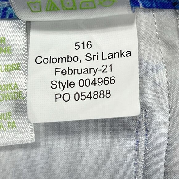 Lilly Pulitzer Shorts Womens Size Small Blue Luxletic Reid UPF 50+ Resort Golf - Picture 10 of 11